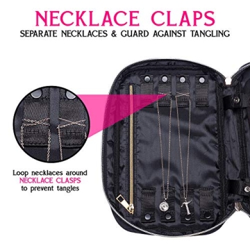 Ms. J Travel Jewelry Organizer for Easy Jewelry Storage