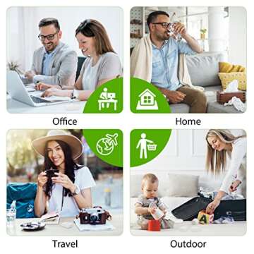 Portable Pill Organizer for Vitamins and Medications