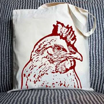 Pet Studio Art Rachel the Chicken Tote Bag