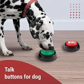 Yes and No Buzzers Set - Fun Answer Buttons for Games