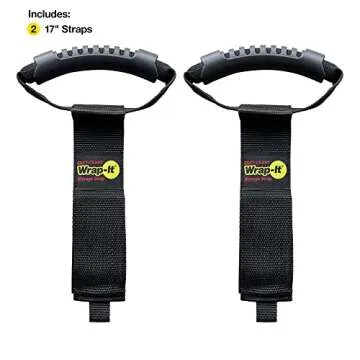 Easy-Carry Wrap-It Storage Straps - 17" (2-Pack) for Organization
