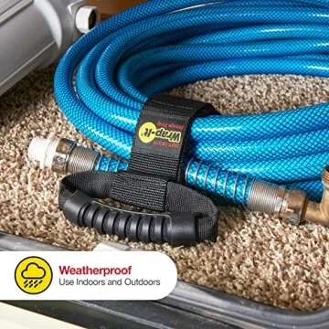 Easy-Carry Wrap-It Storage Straps - 17" (2-Pack) for Organization