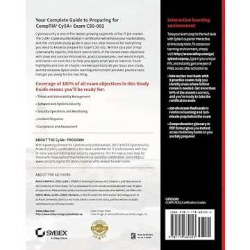 CompTIA CySA+ Study Guide Exam CS0-002 (Sybex Study Guide)