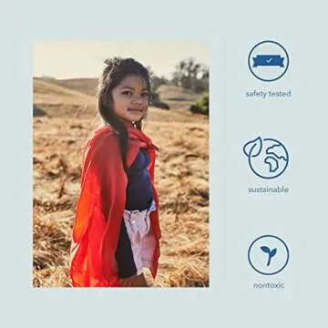 Sarah's Silks Red Playsilk - 100% Silk for Creative Play