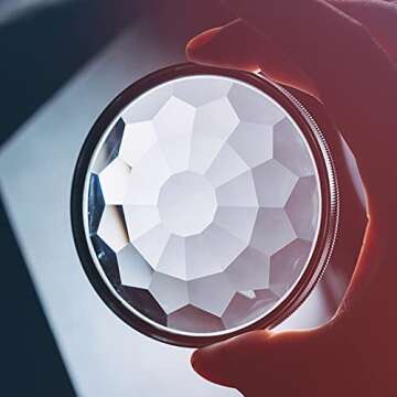 KOGJAERS Kaleidoscope Lens Filter 82mm Camera Effect Filters Fractal Photography for Photography Cre...