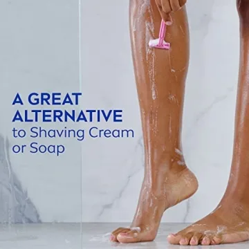 NIVEA Coconut and Almond Milk Body Wash with Nourishing Serum, 20 Fl Oz Bottle