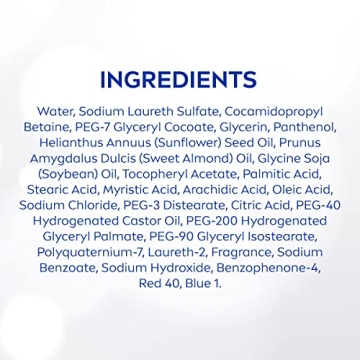 NIVEA Coconut and Almond Milk Body Wash with Nourishing Serum, 20 Fl Oz Bottle