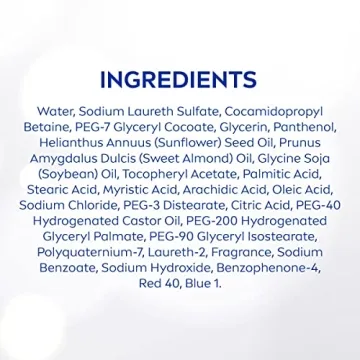 NIVEA Coconut and Almond Milk Body Wash with Nourishing Serum, 20 Fl Oz Bottle