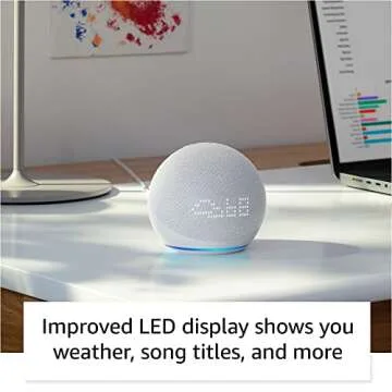 Echo Dot 5th Gen Bundle with Smart Bulb for Home Control