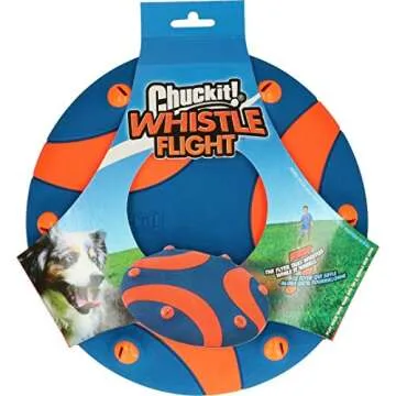 Chuckit! Whistle Flight Toy for Engaging Dog Fetch Fun