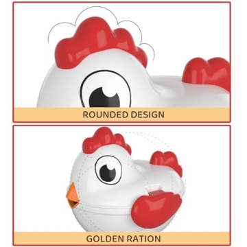 TEMI Chicken Easter Egg Toys for Kids - Educational Fun