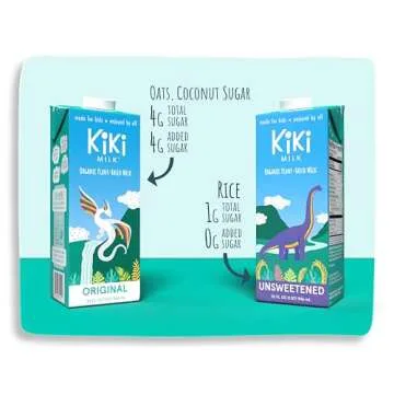 Kiki Milk - Organic Unsweetened Plant-Based Milk 32 oz