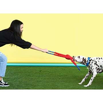 Durable ZippyPaws RopeTugz Monkey Dog Toy for All Breeds