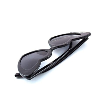 JUSLINK Heart Shaped Sunglasses Women Retro Cat Eye UV400