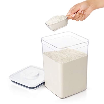 OXO Good Grips 1/2 Cup Scoop Clear Durable Dishwasher Safe