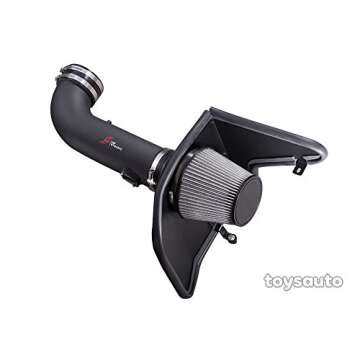 AF Dynamic Black Cold Air Filter Intake Systems with Heat Shield 10-15 Compatible With 1014-CC-HS 6....