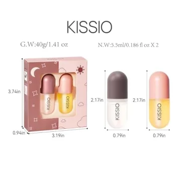 KISSIO Lip Plumper Set for Natural Lip Enhancement
