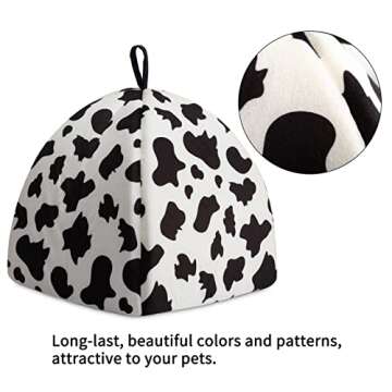 Hollypet Cat Bed - 2 in 1 Cozy Pet Cave for Cats