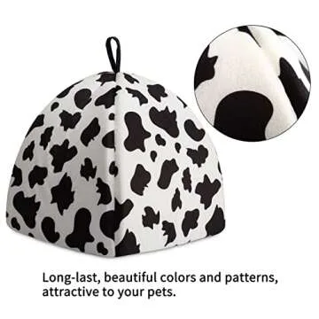 Hollypet Cat Bed - 2 in 1 Cozy Pet Cave for Cats