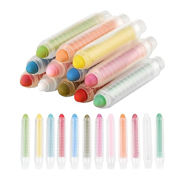 Creative Dustless Chalk for Kids - Safe Vibrant Drawing Set