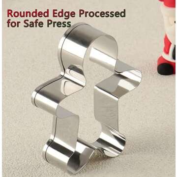 Christmas Cookie Cutter Set for Joyful Holiday Baking