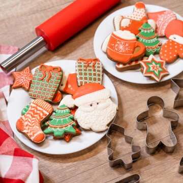 Christmas Cookie Cutter Set for Joyful Holiday Baking
