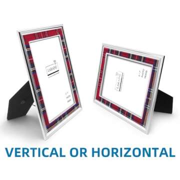 LARAINE Picture Photo Frame Set for Stylish Home Decor