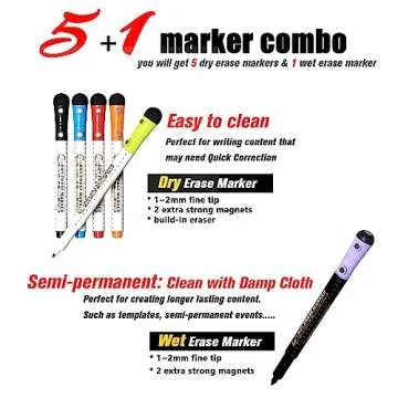 Buy Mag-Fancy Magnetic Dry Erase Calendar Kit