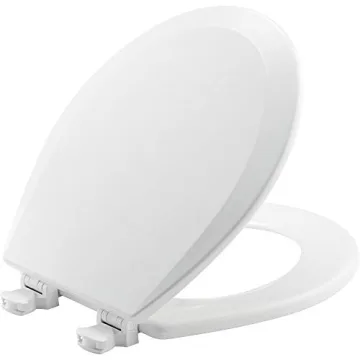 BEMIS 500EC 390 Easy Clean & Change Toilet Seat - Round, Cotton White