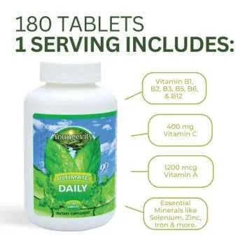 Youngevity Ultimate Daily Mega Multivitamins - 20+ Nutrients