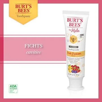 Burt's Bees Kids Toothpaste - Fluoride Fusion Fruit, 4 Pack