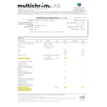 P.J. KABOS Premium Extra Virgin Olive Oil - Award Winning Greek Oil