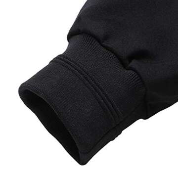 Modern Fantasy Men's Athletic Tracksuit Running Jogging Sports Sweatsuit Comfortable Big Size Black L