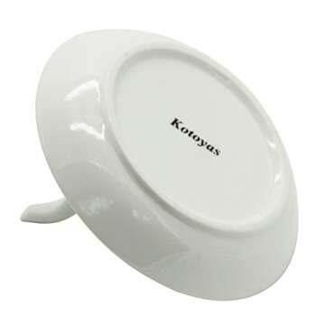 kotoyas Ceramic Ring Holder, Handmade Ceramic Decor Jewelry Tray (Elephant)