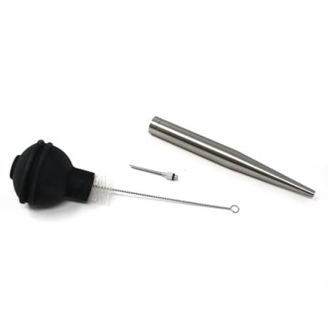 Norpro Deluxe Stainless Steel Baster & Injector for Perfect Roasts