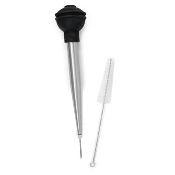 Norpro Deluxe Stainless Steel Baster & Injector for Perfect Roasts
