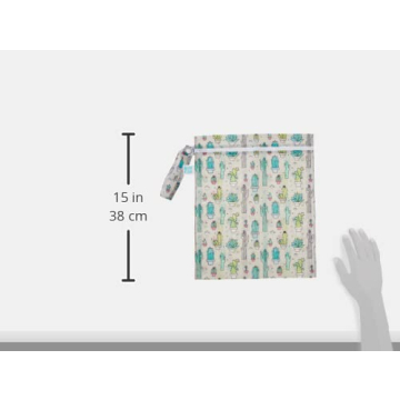 Bumkins Waterproof Wet Bag for Travel, Baby, Gym & More