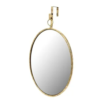 Elegant Creative Co-Op Oval Wall Mirror for Home Decor
