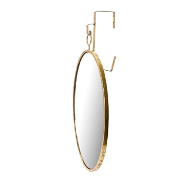 Elegant Creative Co-Op Oval Wall Mirror for Home Decor