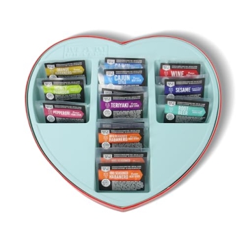 Jerky Heart - 14 Delicious Beef Jerky Snacks in Heart Box