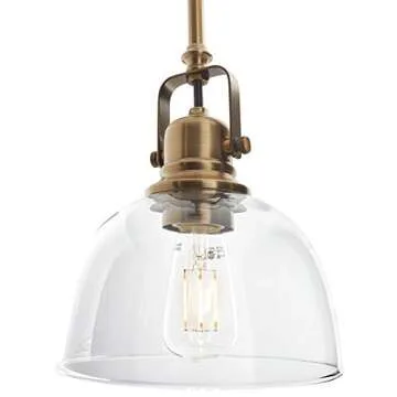 Stone & Beam Vintage Pendant Light - Adjustable Gold Finish