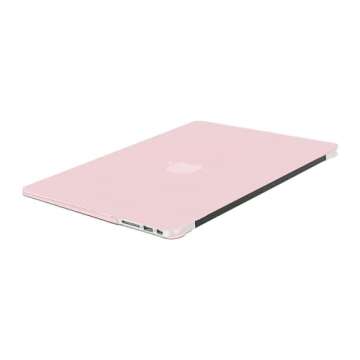 MOSISOMacBook Air 13 Inch Case (Release 2010-2017 Older Version), Plastic Hard Shell Case & Keyboard Cover Only Compatible MacBook Air 13 Inch (A1369 & A1466), Rose Quartz