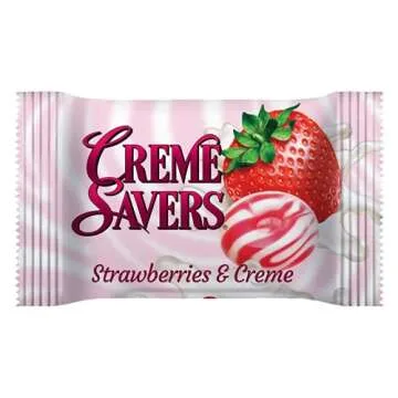 Creme Savers Strawberries and Creme 3oz Bag