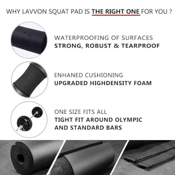 Comfortable Squat Pad for Effective Weight Training