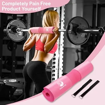 Comfortable ANERTE Barbell Pad for Squats and Lunges