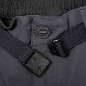 Endura Men's Hummvee Baggy Cycling Short with Liner, Grey