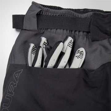 Endura Men's Hummvee Baggy Cycling Short with Liner, Grey