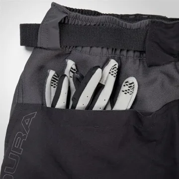 Endura Men's Hummvee Baggy Cycling Short with Liner, Grey