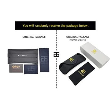 Gobiger Aviator Sunglasses for Men - UV Protection