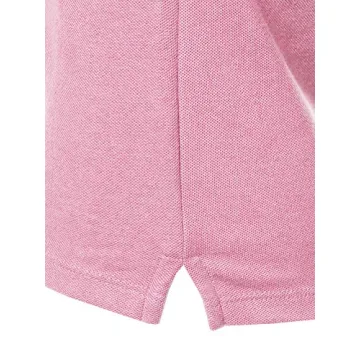 A2Y Junior-Fit Cotton Pique Polo Shirt Slim Comfortable Pink